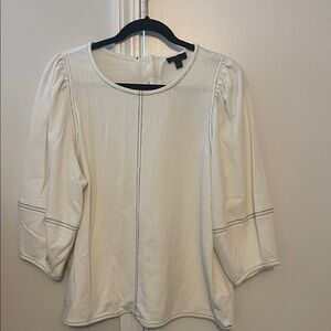 Elegant White Women's Top